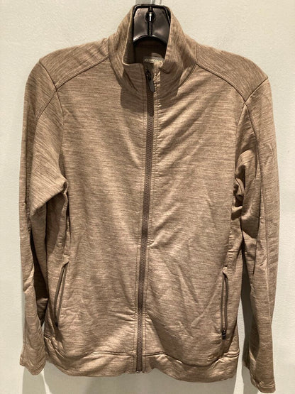 Icebreaker Merino Full Zip LS Jacket, Grey, Women's M