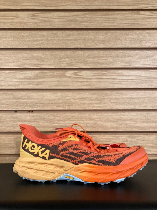 Hoka Speedgoat 5, Orange, Men's 12D