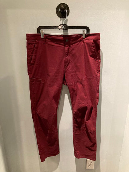 Mountain Hardwear Pants, Red, Men's 38x48