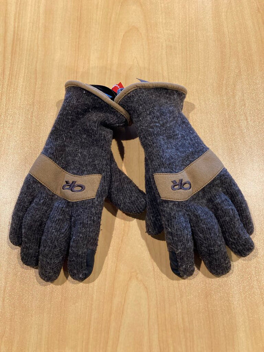 Outdoor Research Wool Gloves, Brown, S