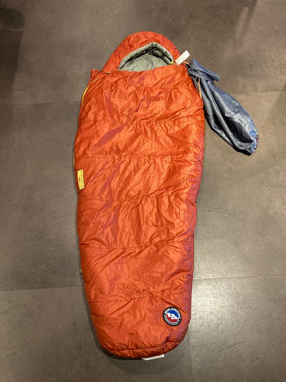 Big Agnus Wolverine Sleeping Bag, Orange, 20 Degree