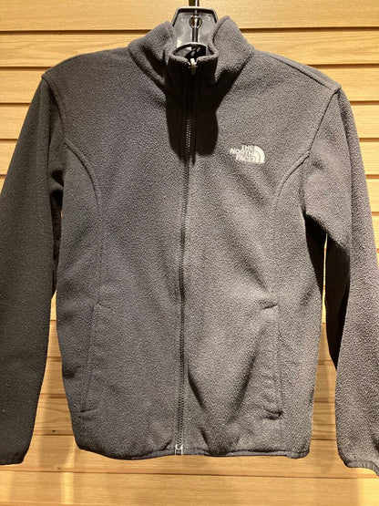 The North Face Full Zip Fleece, Black, Kid's M