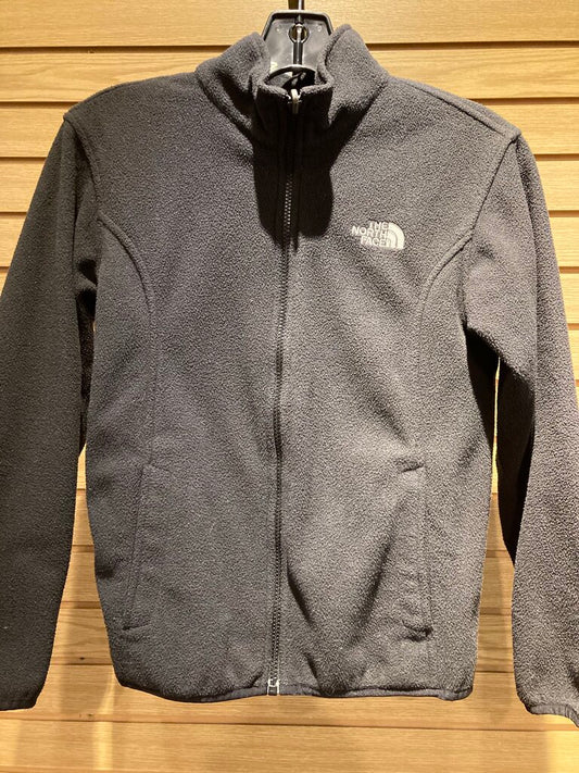 The North Face Full Zip Fleece, Black, Kid's M