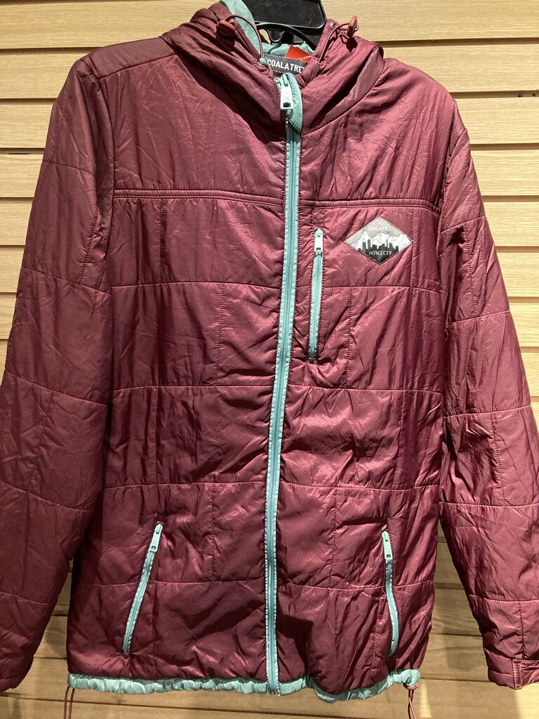 Colatree Full Zip Micro Puff, Red, Women's L
