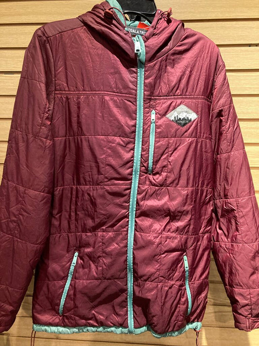 Colatree Full Zip Micro Puff, Red, Women's L