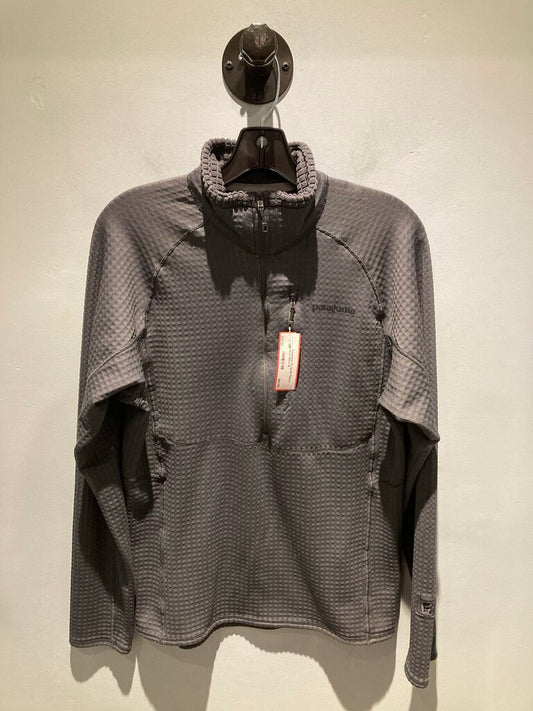 Patagonia 1/2 Zip R1 Fleece, Grey, Men's M