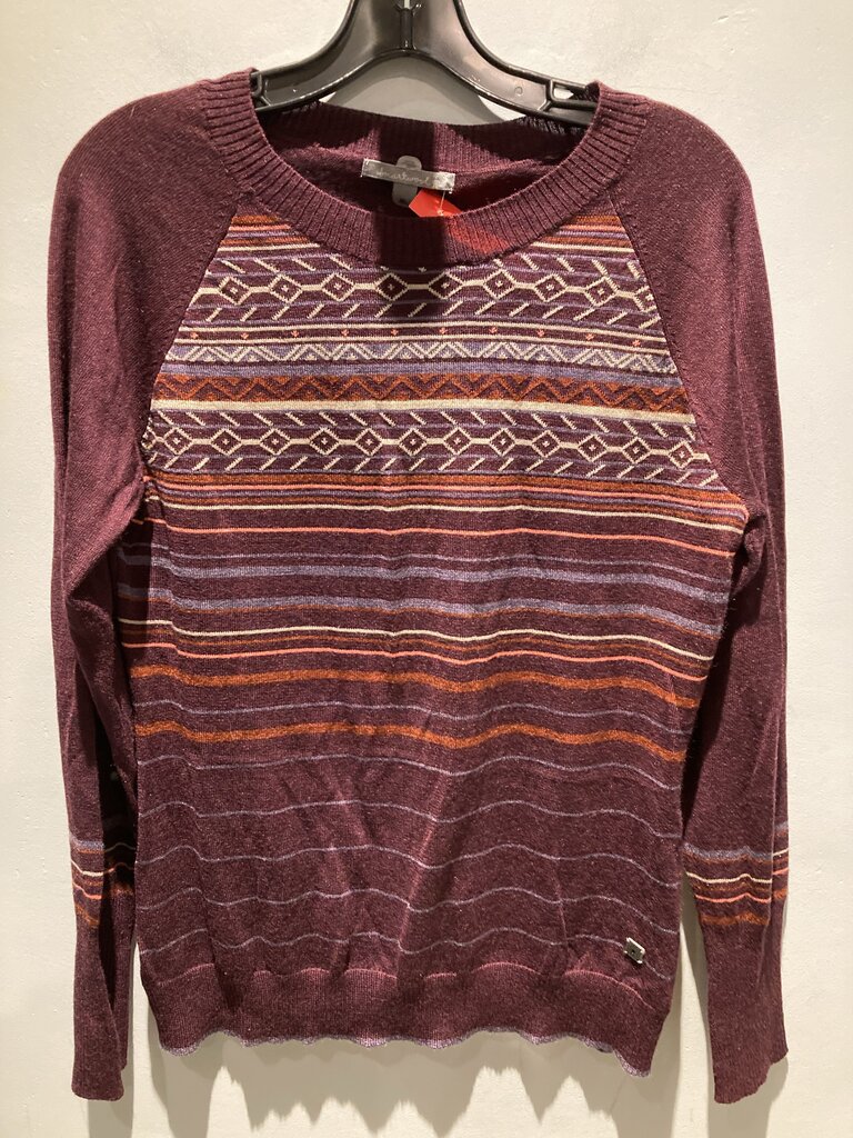 Smartwool Knit Sweater, Red/Pattern, Women's XL