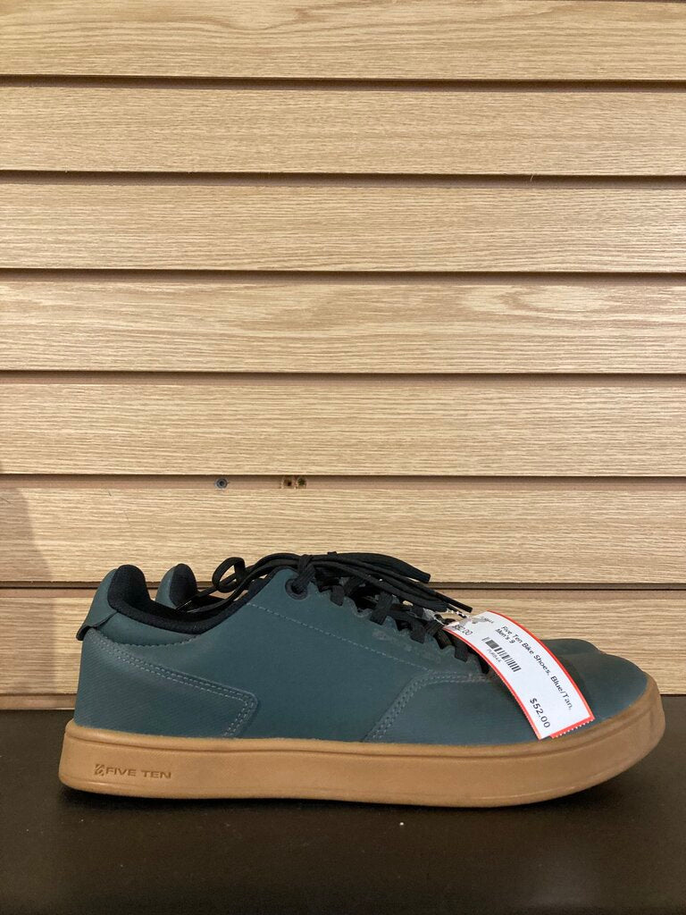 Five Ten Bike Shoes, Blue/Tan, Men's 9