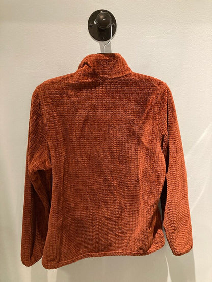 Orvis Snap-T Fleece, Burgundy, Women's M