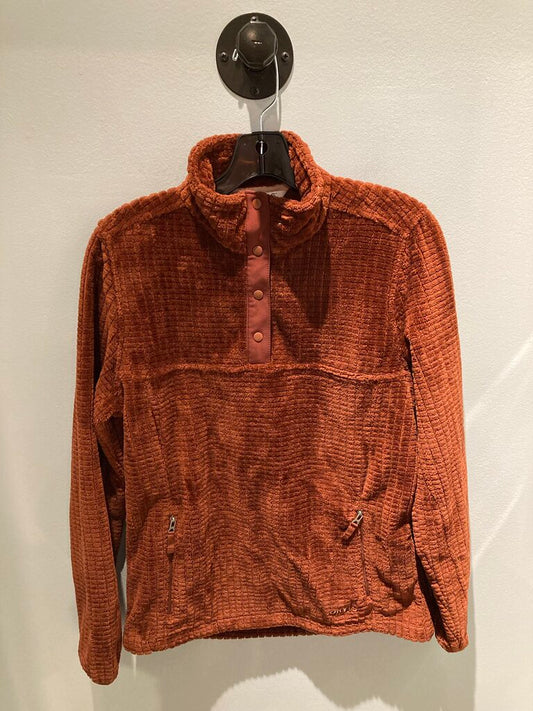 Orvis Snap-T Fleece, Burgundy, Women's M