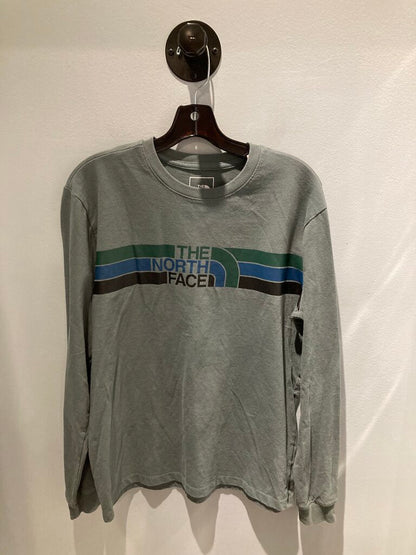 The North Face LS Top, Green/Logo, Men's M
