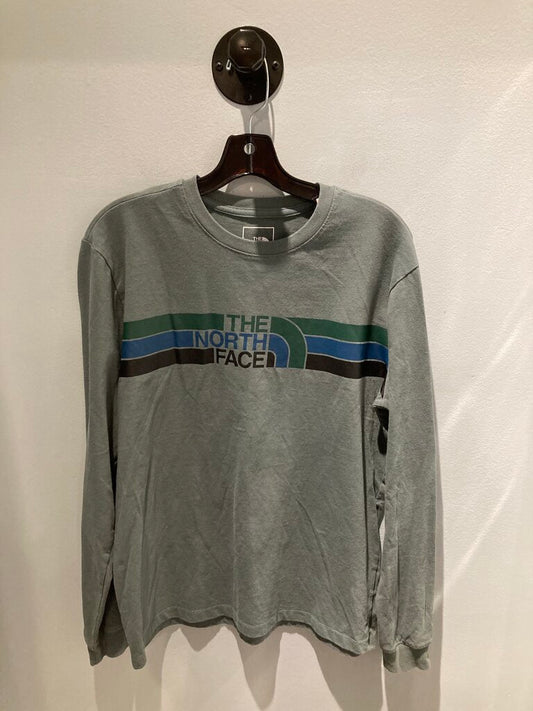 The North Face LS Top, Green/Logo, Men's M