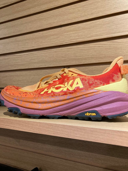 Hoka Speedgoat 6 Shoes, Orange/Pink, Women's 8.5