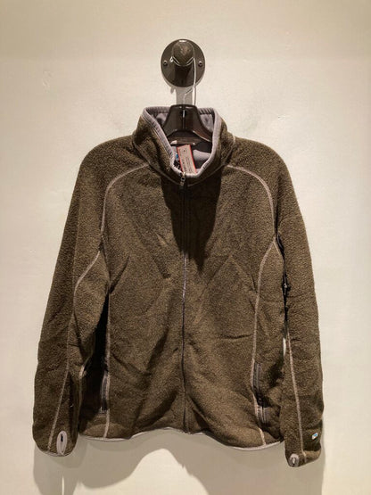 Kuhl Fleece Jacket, Green/Grey?, Men's XL