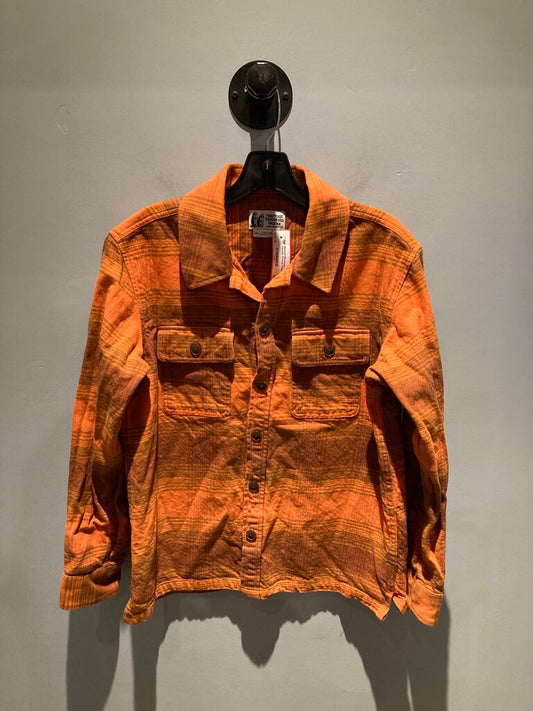 Marmot Mountain Works Flannel, Orange Plaid, Men's S