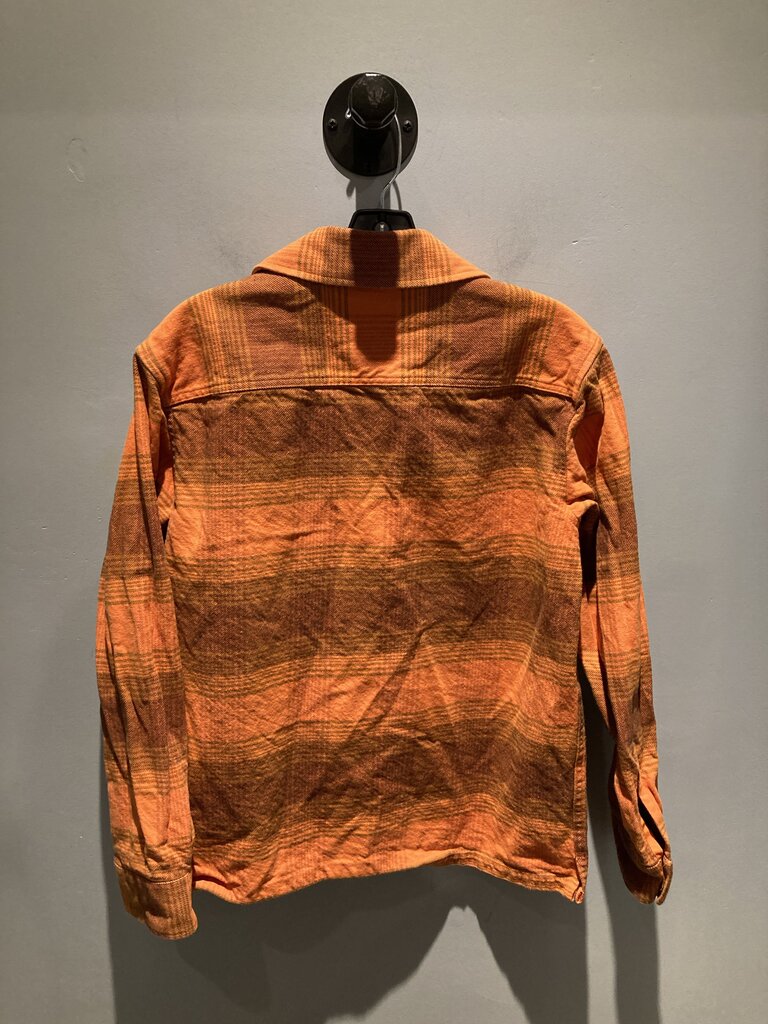 Marmot Mountain Works Flannel, Orange Plaid, Men's S