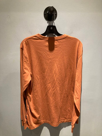 Eddie Bauer LS Crew, Orange, Men's L