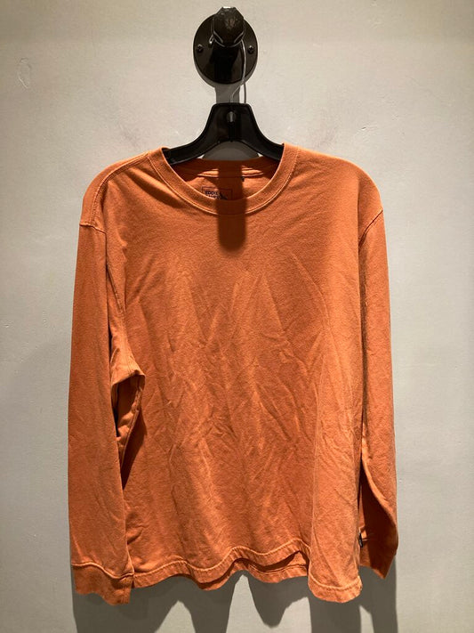 Eddie Bauer LS Crew, Orange, Men's L