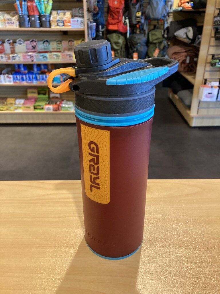 (NEW) Grayl Geopress Water Filter Bottle, Box
