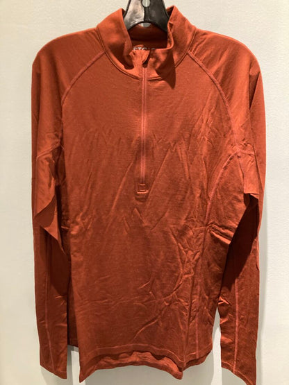 Stoic Merino Wool 1/4 Zip Top, Red, Men's L