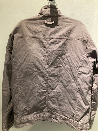 Prana Insulated Full Zip Jacket, Grey, Men's L