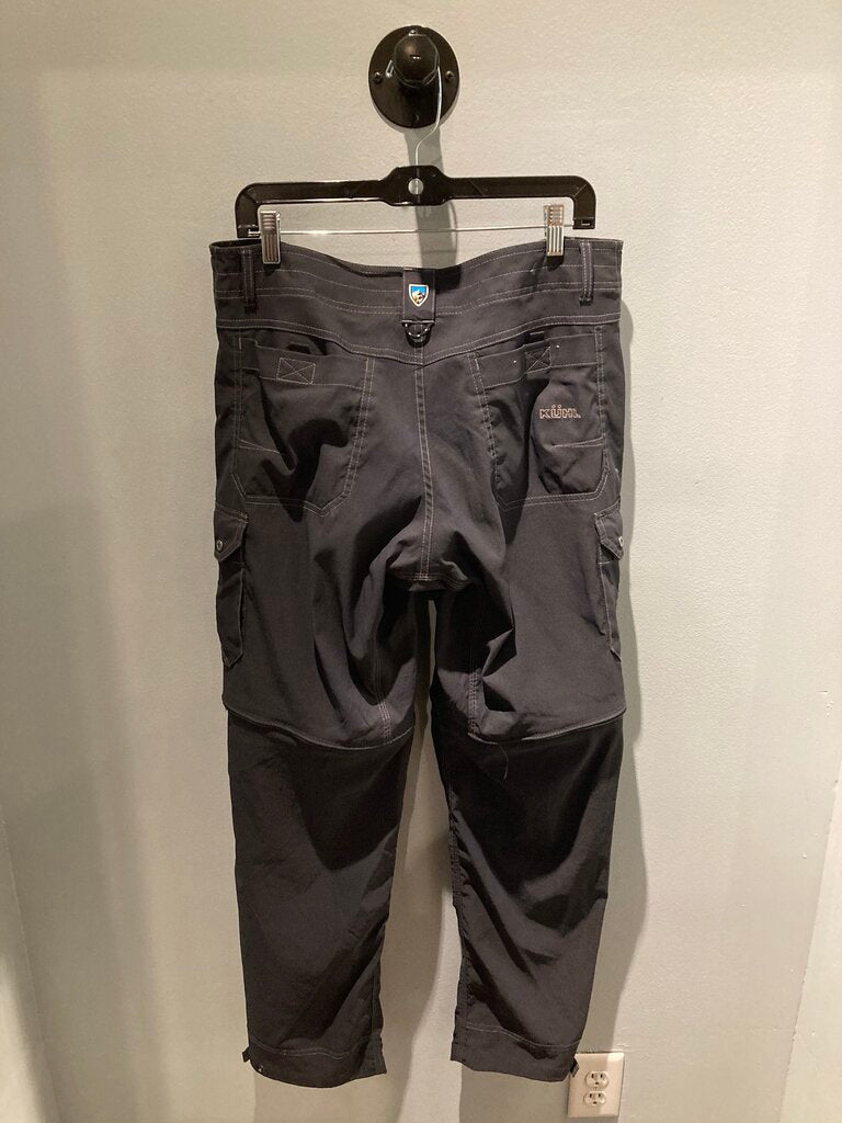 Kuhl Convertible Hiking Pants, Grey, Men's 34x32