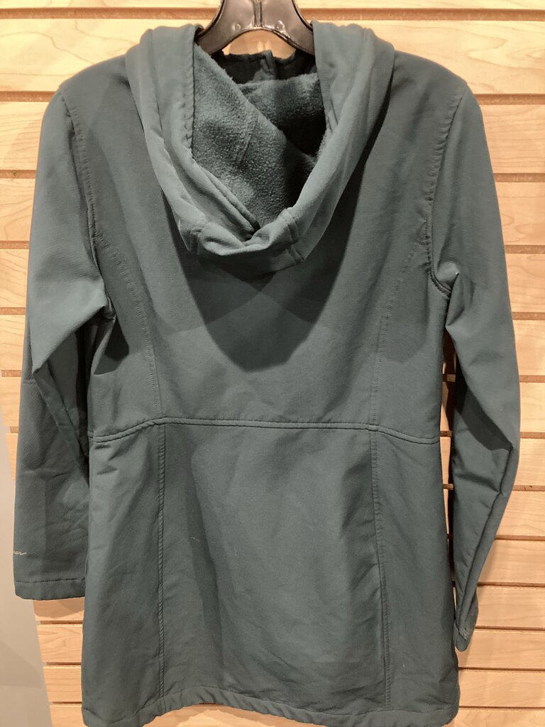 Eddie Bauer Trench Jacket, Green, Women's M