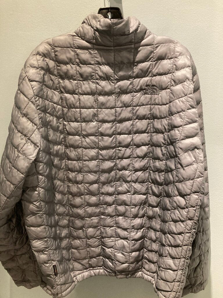 The North Face Micro Puff Jacket, Grey, Men's XL
