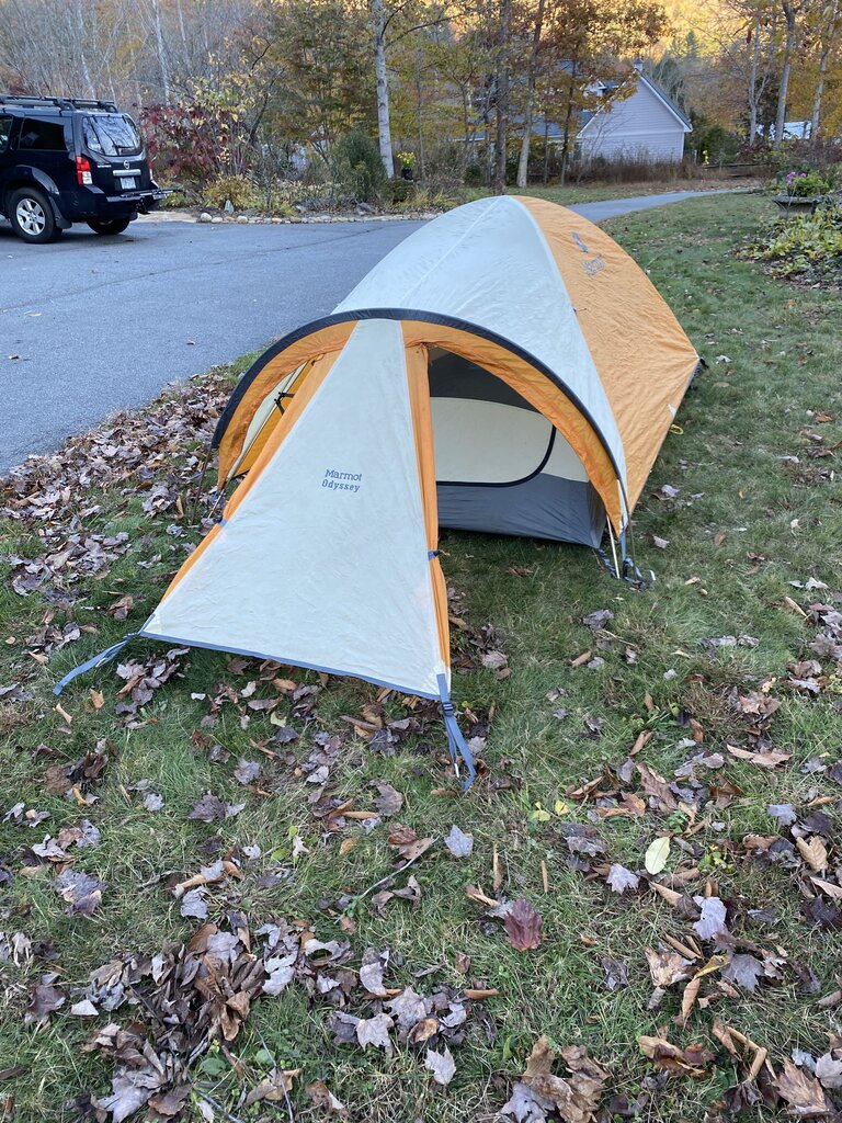 Marmot Odyssey Tent, Grey/Orange, 2P