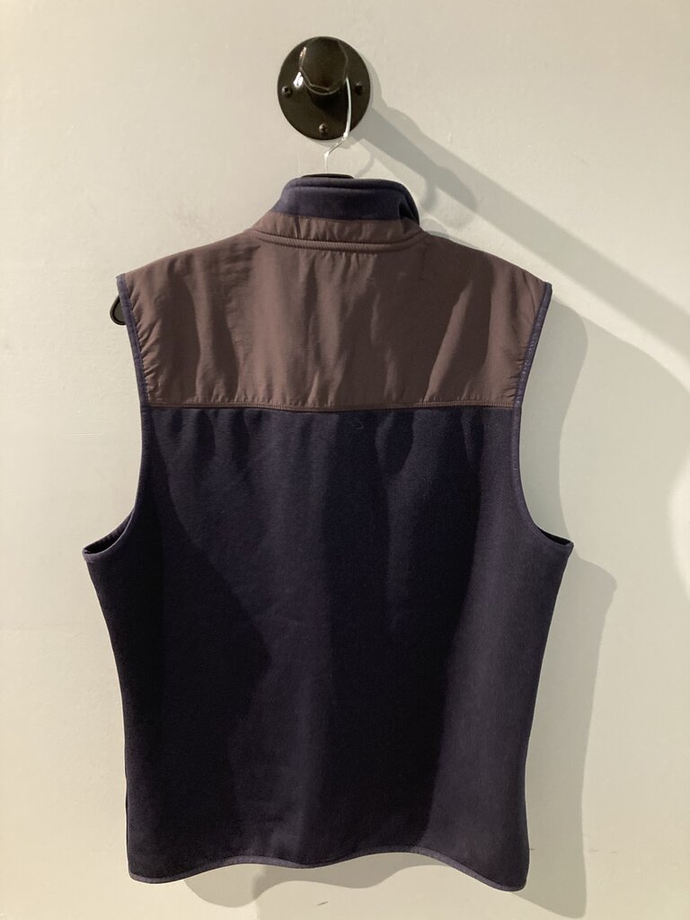 Orvis Full Zip Vest, Navy/Grey, Men's M