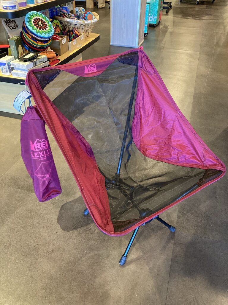 REI Flexlite Chair, Cranberry, OS
