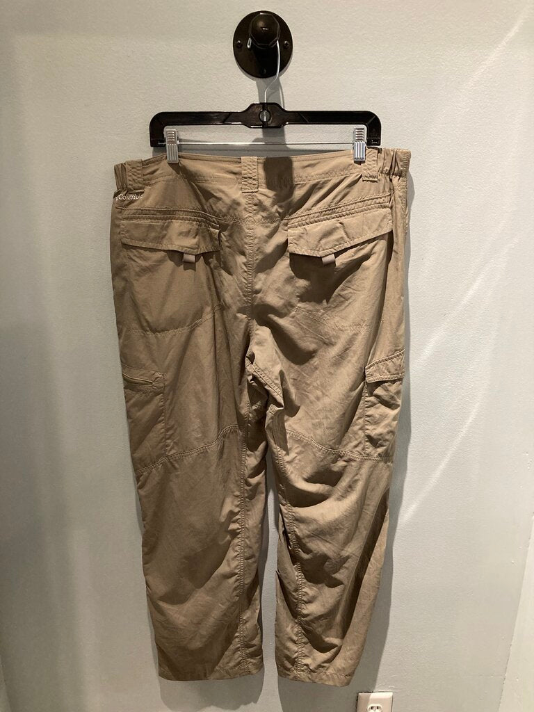 Columbia Hiking Pants, Khaki, Men's 38X30