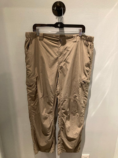 Columbia Hiking Pants, Khaki, Men's 38X30