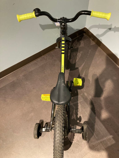 Trek Precaliber Kids Bike, Black/Yellow, 16"