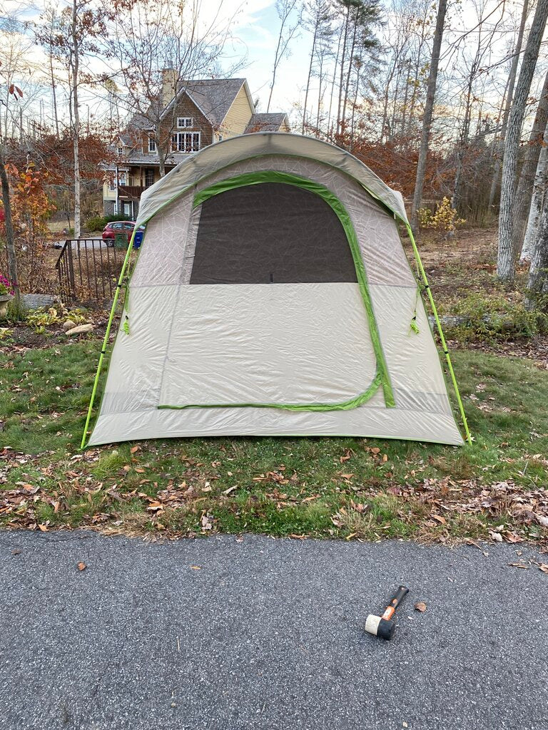 Kelty Camp Cabin Ten, Green/Lime, 4p (Fly Patches)