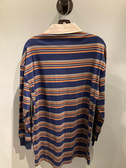 Prana Rugby Dress, Capulet Blue Stripe, Women's S