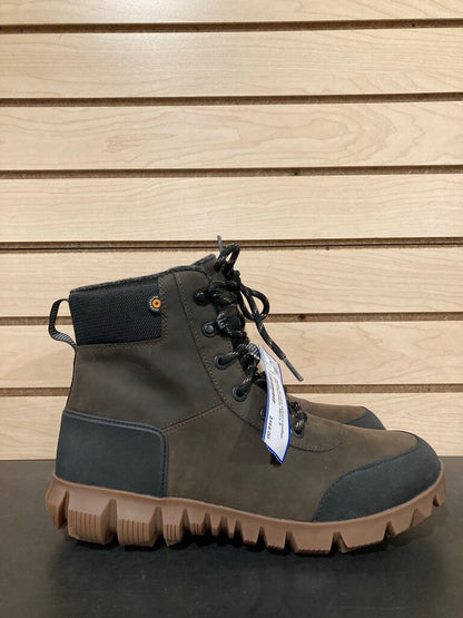 Bogs Arcara Urban Leather Mid, Chocolate, Men's 9
