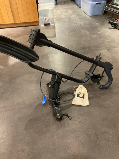 Kuat Transfer V2 Hitch Mount Bike Rack, Black/White, 2"