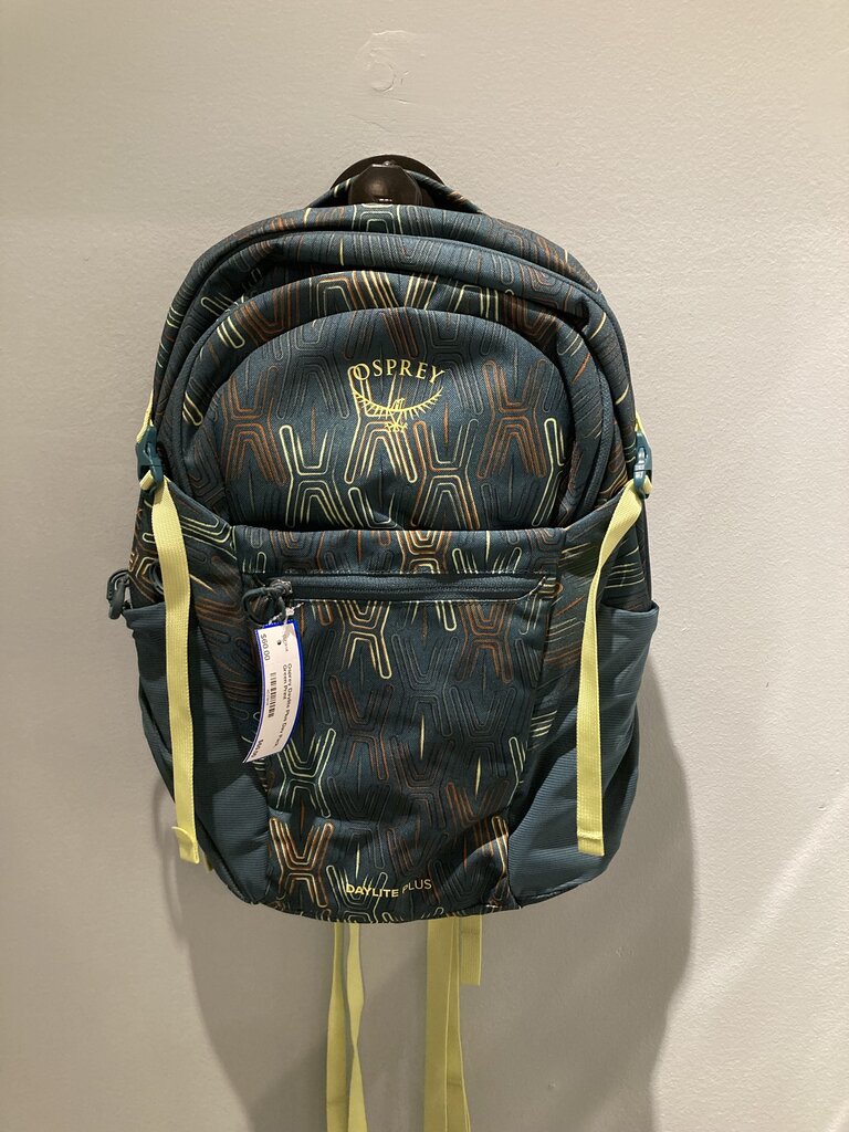Osprey Daylite Plus Day Pack, Green Print