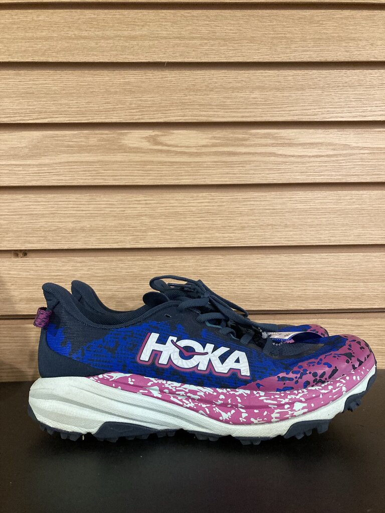 Hoka Speedgoat 6, Navy/Pink, Kid's 6