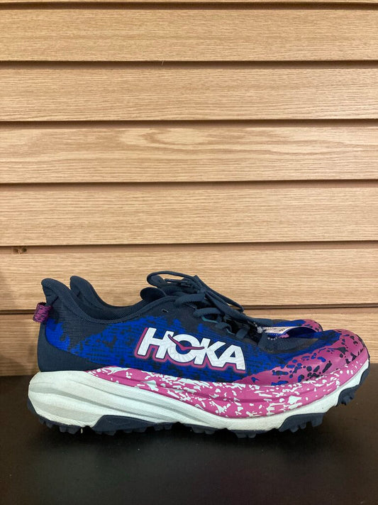 Hoka Speedgoat 6, Navy/Pink, Kid's 6