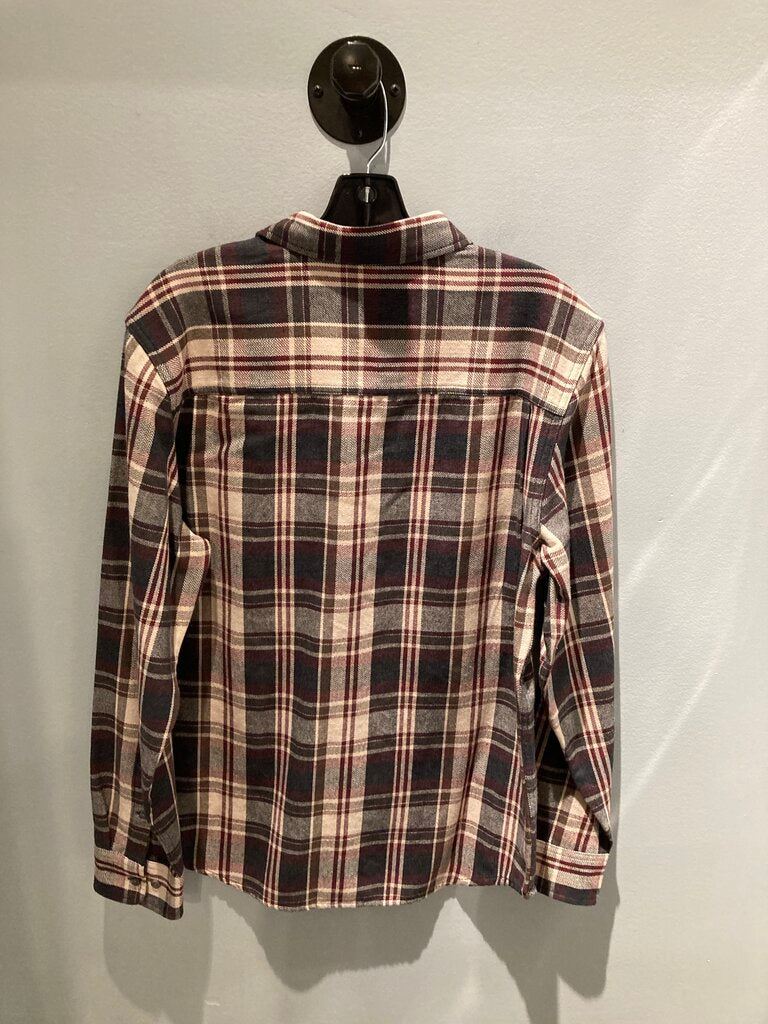 Prana Westbrook Flannel Shirt, Deep Vino, Men's M (Sample)