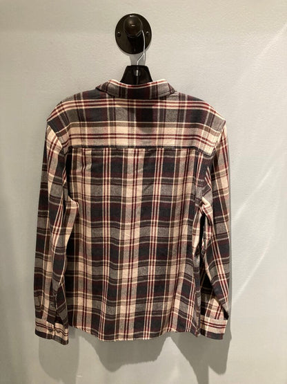 Prana Westbrook Flannel Shirt, Deep Vino, Men's M (Sample)