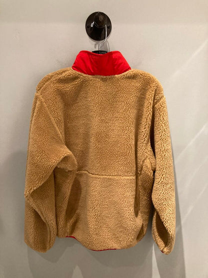 The North Face Extreme Pile Pullover, Tan/Red, Men's M