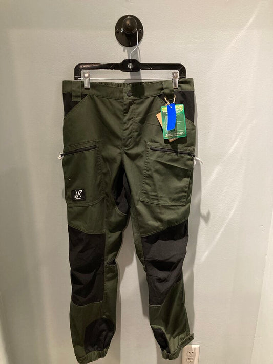 Revolution Race Pants, Green/Black, Women's XXL