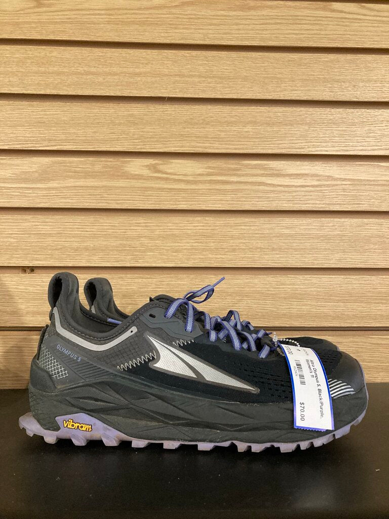 Altra Olympus 5, Black/Purple, Women's 11