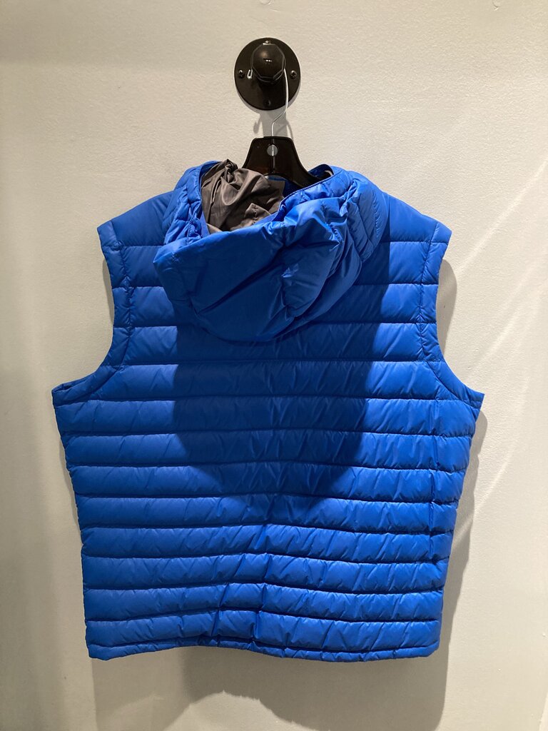 Stio Hometown Down Hooded Vest, Blue, Men's XL