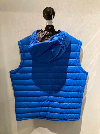 Stio Hometown Down Hooded Vest, Blue, Men's XL