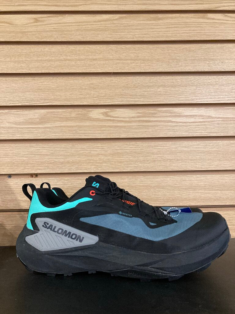 Salomon Genesis GTX Trail Shoes, Black/Turquoise, Men's 11.5