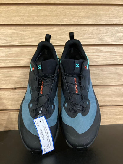 Salomon Genesis GTX Trail Shoes, Black/Turquoise, Men's 11.5